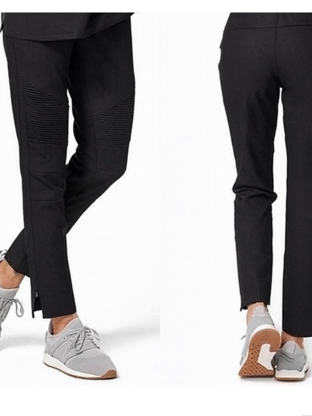 Figs Women’s Kanye Moto Scrub Pants - Black